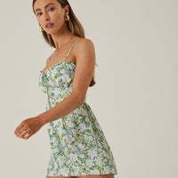 Blooming Spaghetti Strap Romper Rompers + Jumpsuits -2020AVE