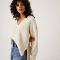 Oversized Fuzzy Sweater Tops -2020AVE