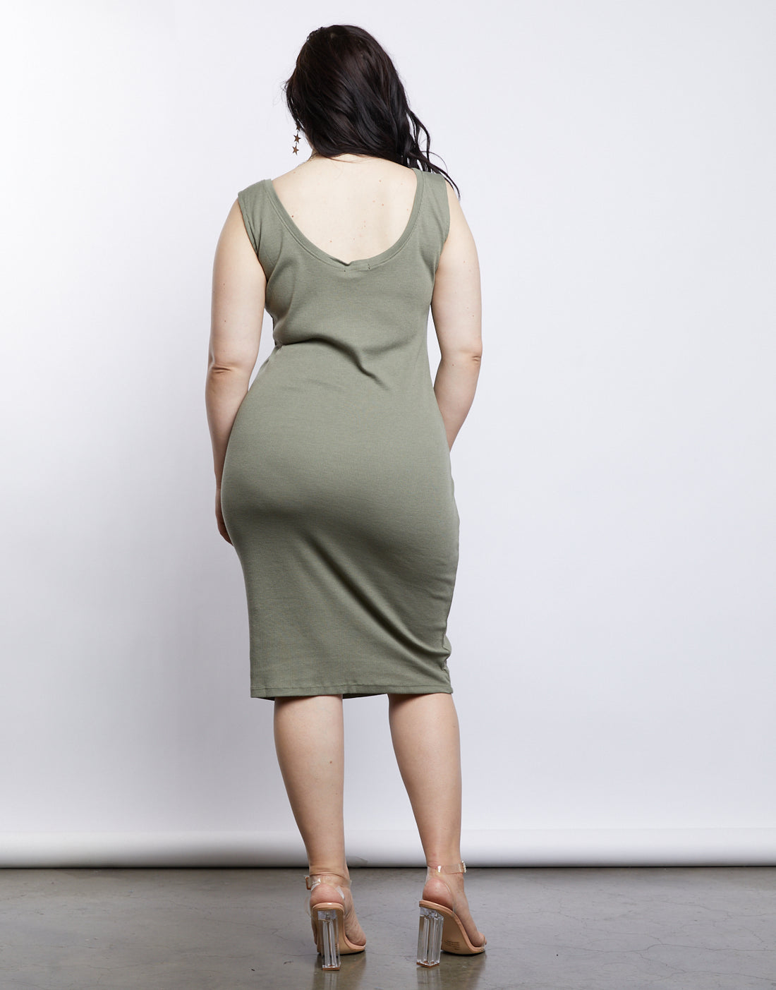 Plus Size California Girl Ribbed Tank Dress- Plus Size Casual Dresses 2020AVE Plus Size California Girl Ribbed Tank Dress- Plus Size Casual Dresses 2020AVE