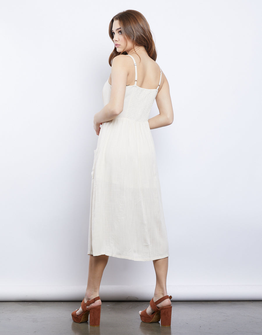 Canvas Full-Length Dress Dresses -2020AVE