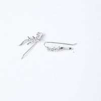 Cold-Blooded Lizard Earrings Jewelry Silver One Size -2020AVE
