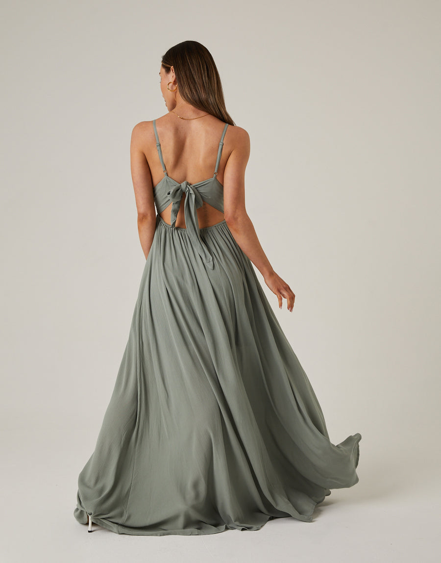 Crochet Detail Maxi Dress Dresses -2020AVE