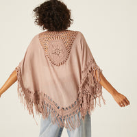 Crochet Detail Summer Cardigan Outerwear -2020AVE