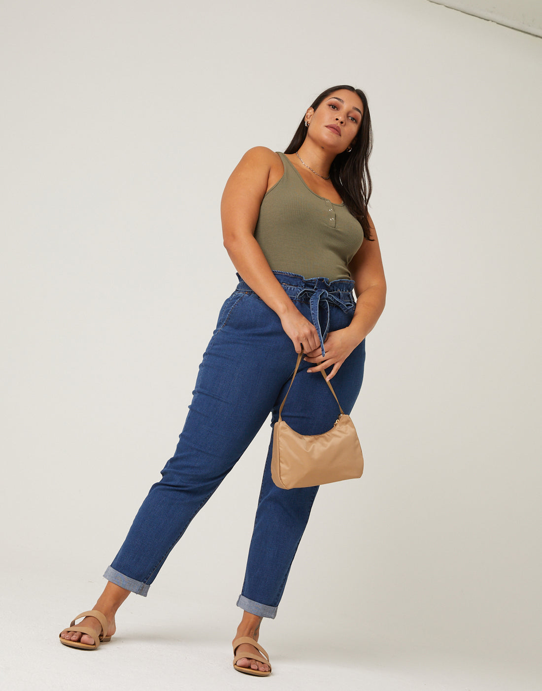 Curve Around and About Tank Plus Size Tops -2020AVE