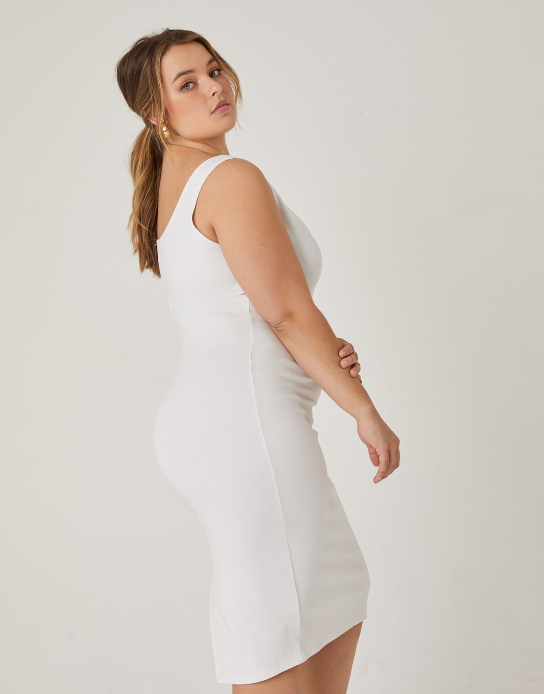 Plus Size Back Slit Bodycon Dress - Plus Size Party Cocktail Dresses –  2020AVE