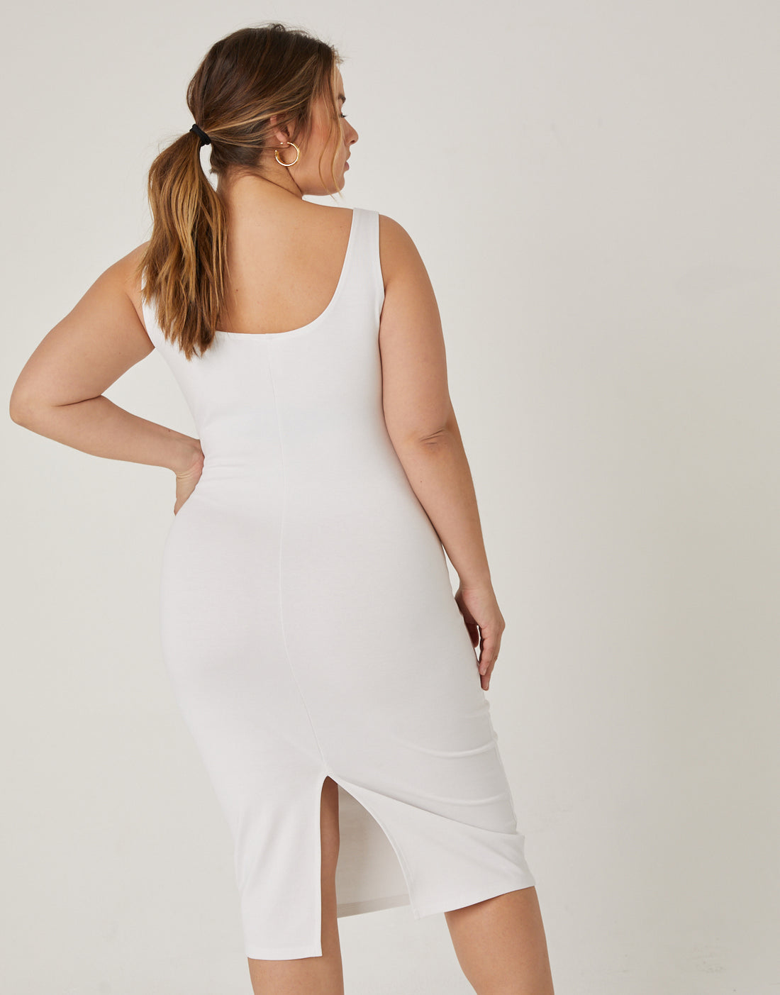 Plus Size Back Slit Bodycon Dress - Plus Size Party Cocktail Dresses 2020AVE Plus Size Back Slit Bodycon Dress - Plus Size Party Cocktail Dresses 2020AVE