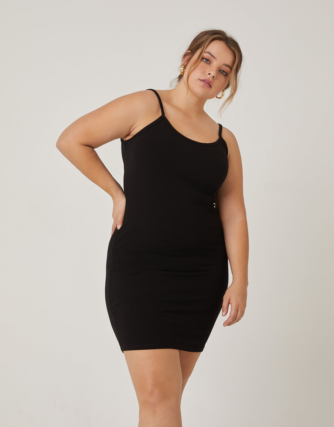 Plus Size Cami Bodycon Dress 2020AVE Plus Size Cami Bodycon Dress 2020AVE