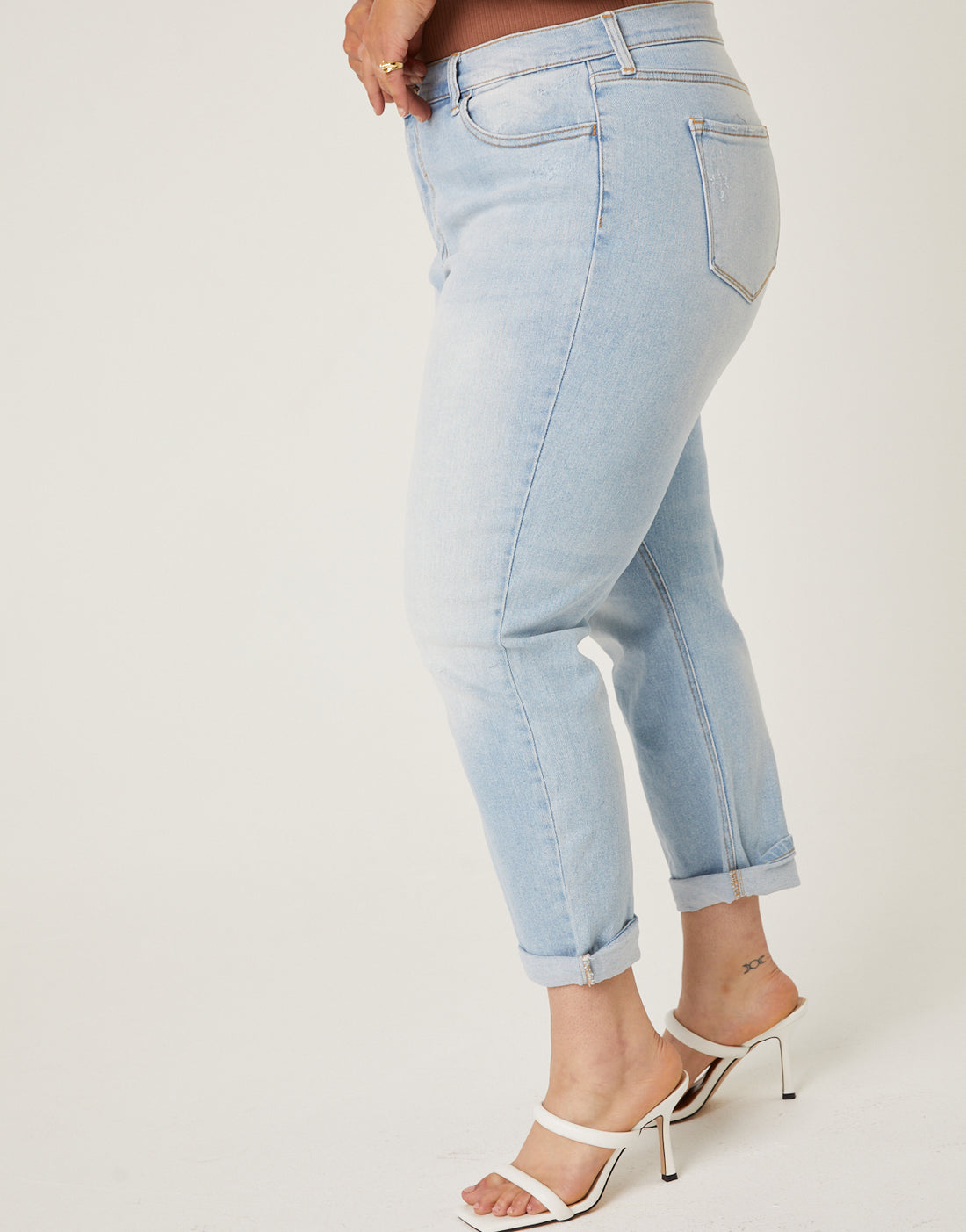 Plus Size Classic Mom Jeans – 2020AVE