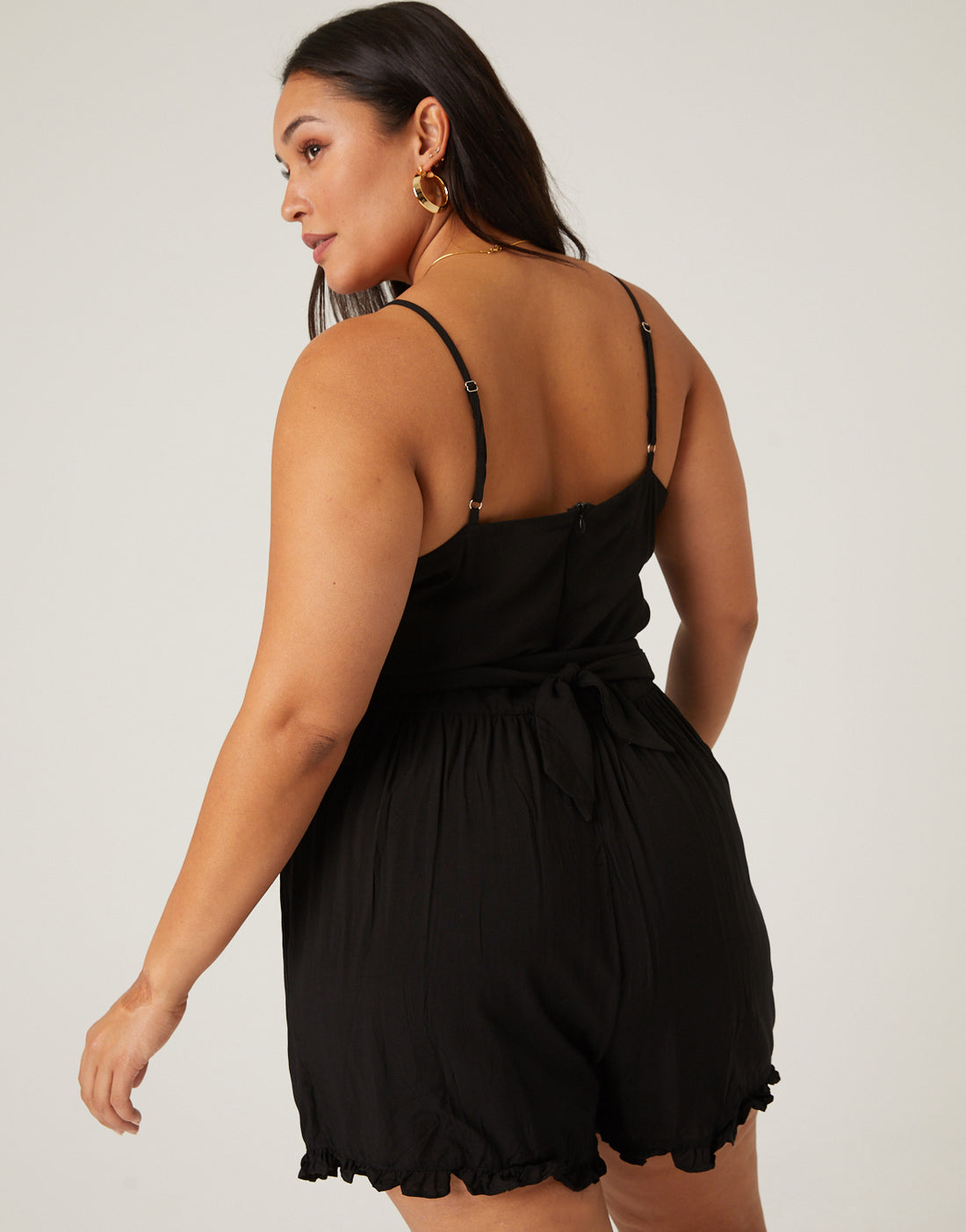Curve Effortless Woven Romper Plus Size Rompers + Jumpsuits -2020AVE