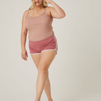 Curve Hit The Ground Running Shorts Plus Size Bottoms -2020AVE
