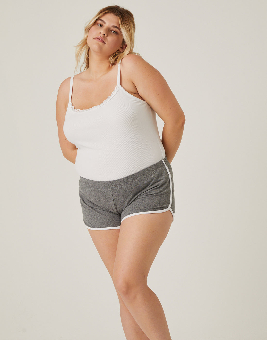 Curve Hit The Ground Running Shorts Plus Size Bottoms -2020AVE