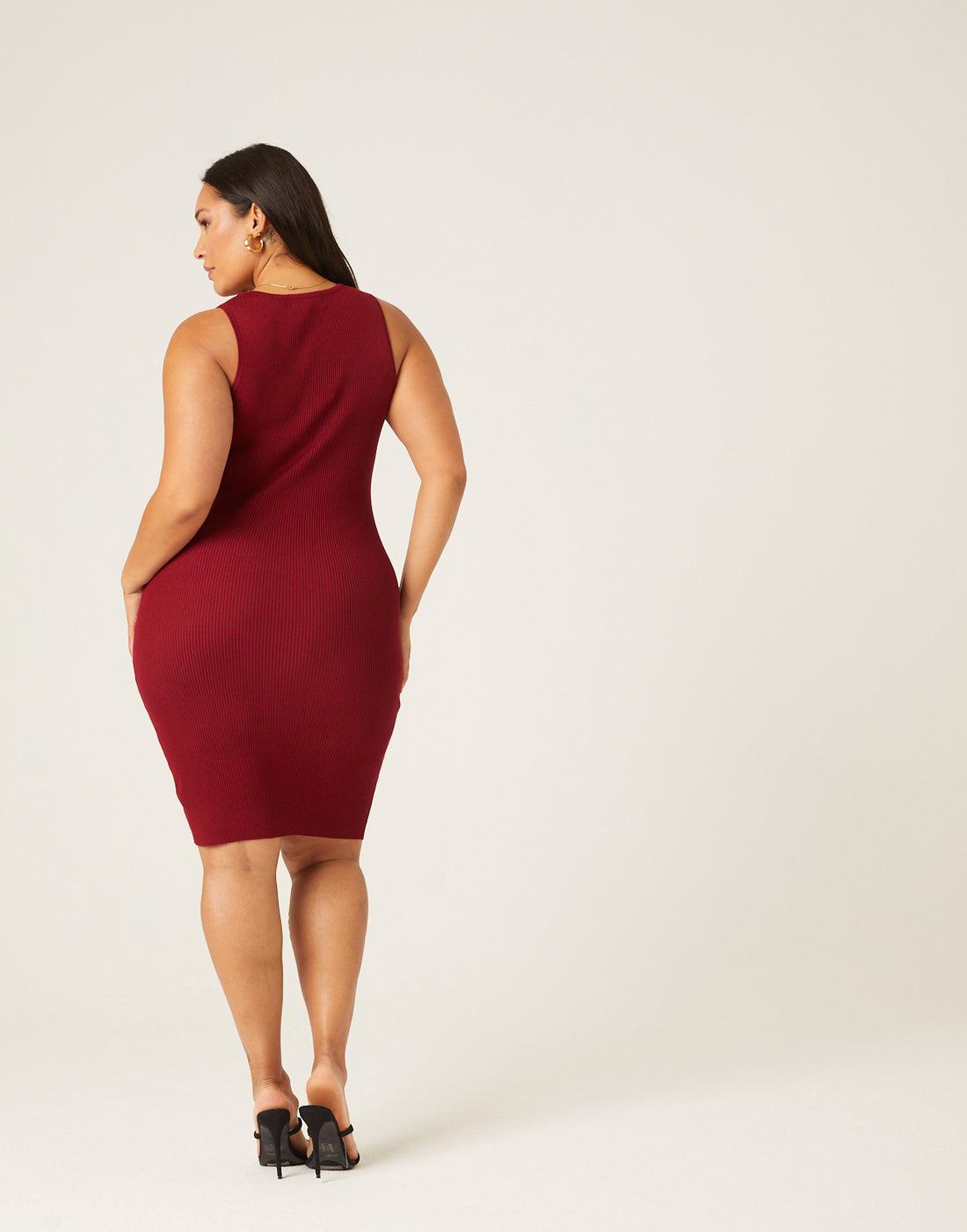 Plus Size Lace Up Bodycon Dress 2020AVE Plus Size Lace Up Bodycon Dress 2020AVE