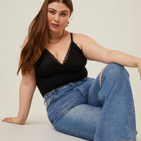 Curve Lacey Cami Tank Plus Size Tops -2020AVE