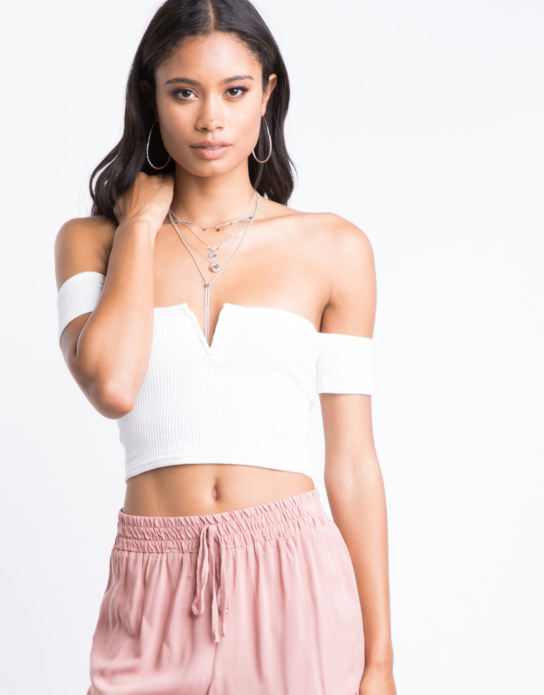 Daydreaming Off The Shoulder Top Tops -2020AVE
