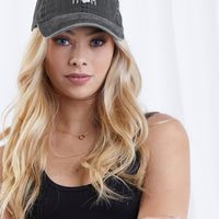 Dog Mom Baseball Cap Accessories Gray One Size -2020AVE