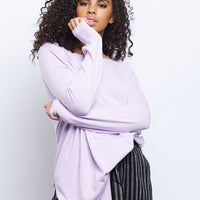Dream Machine Oversized Sweater Tops Orchid S/M -2020AVE