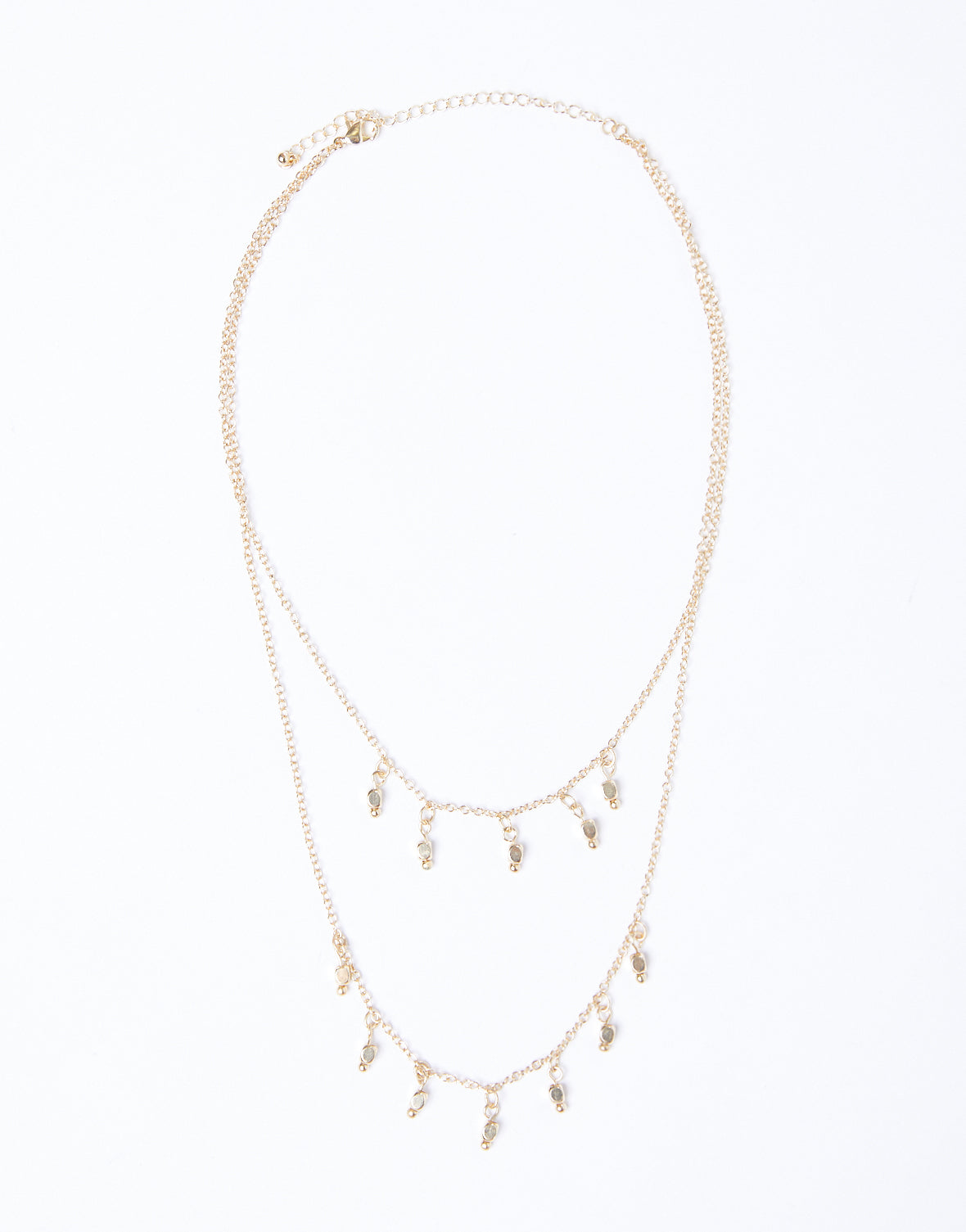 Dripping In Gold Layered Necklace 2020AVE