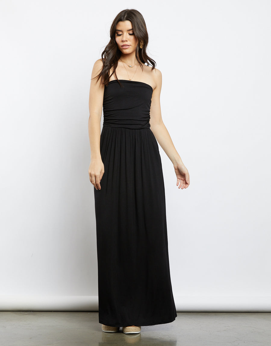 Endless Maxi Dress Dresses Black Small -2020AVE