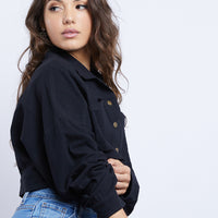 Endless Movement Cropped Long Sleeves Top Tops -2020AVE