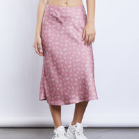 Falling For You Floral Midi Skirt Bottoms -2020AVE