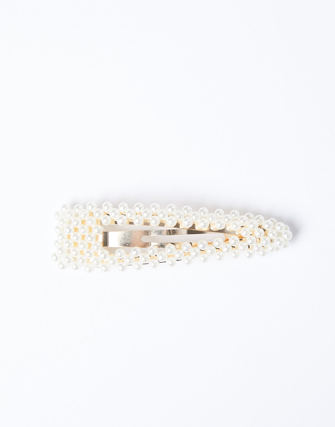 Golden Pearls Barrette Accessories Pearl One Size -2020AVE