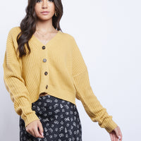 Grayson Cropped Cardigan Outerwear -2020AVE
