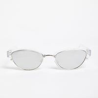 Half Frame Cat Eye Sunglasses Accessories Clear One Size -2020AVE