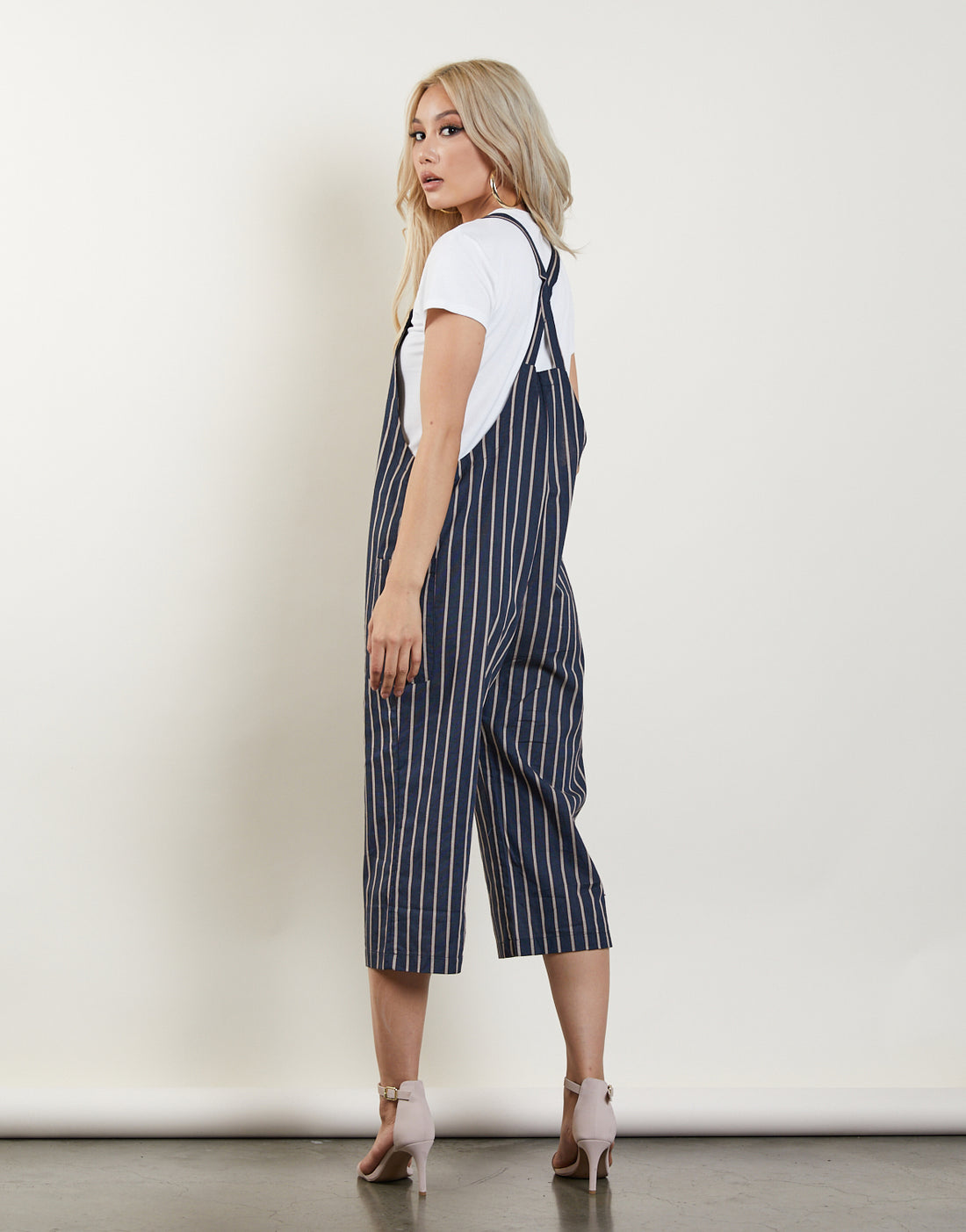 In A Minute Striped Jumpsuit Rompers + Jumpsuits -2020AVE