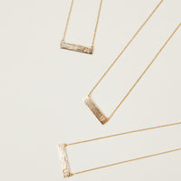 Initial Bar Necklace Jewelry -2020AVE
