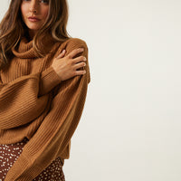 Cowl Neck Sweater Tops -2020AVE