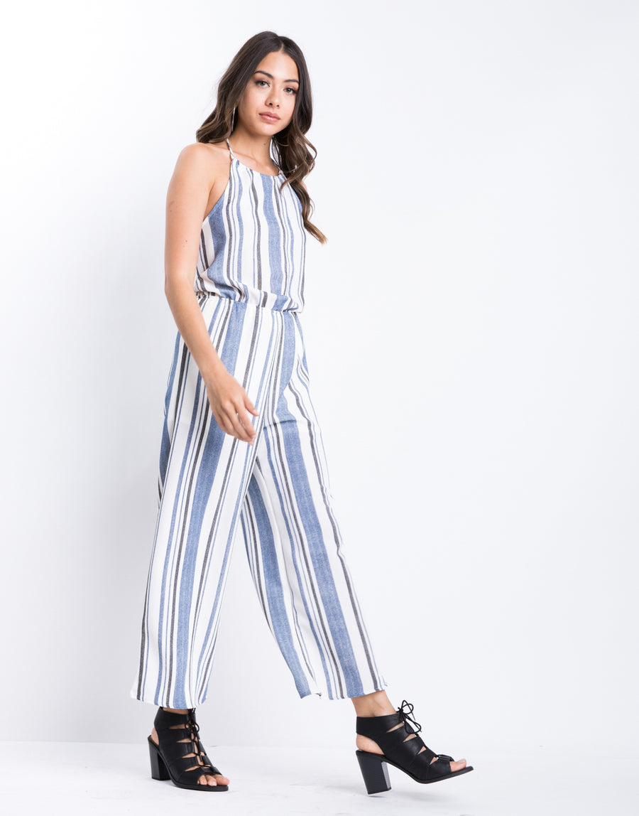 Keeping In Line Jumpsuit Rompers + Jumpsuits -2020AVE