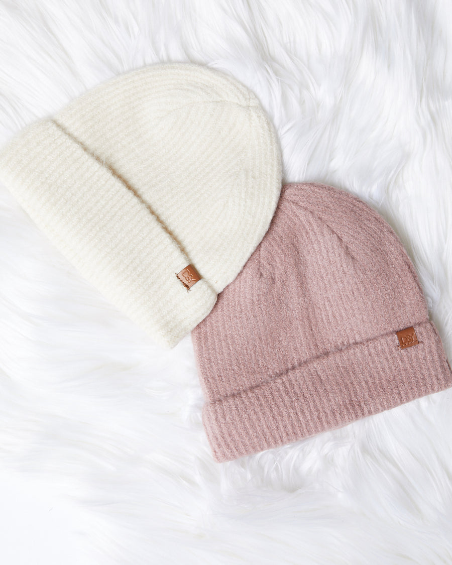 Laid-Back Ribbed Beanie Accessories -2020AVE