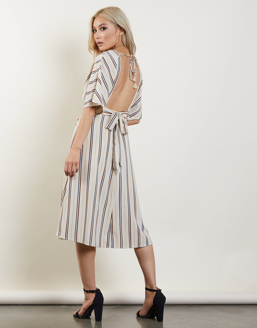 Last Chance Striped Dress Dresses -2020AVE