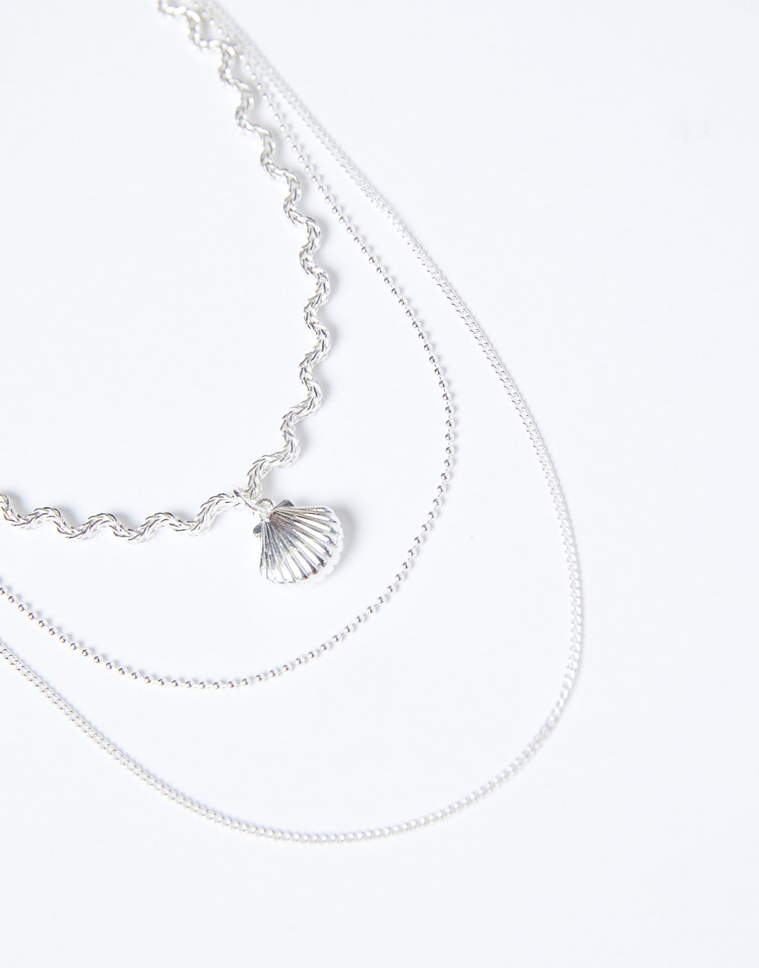 Layered Seashell Necklace Jewelry -2020AVE