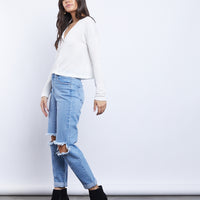 Light As Air Cropped Cardigan Top Tops -2020AVE