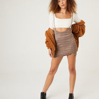 Patterned Skirt With Long Straps Bottoms -2020AVE