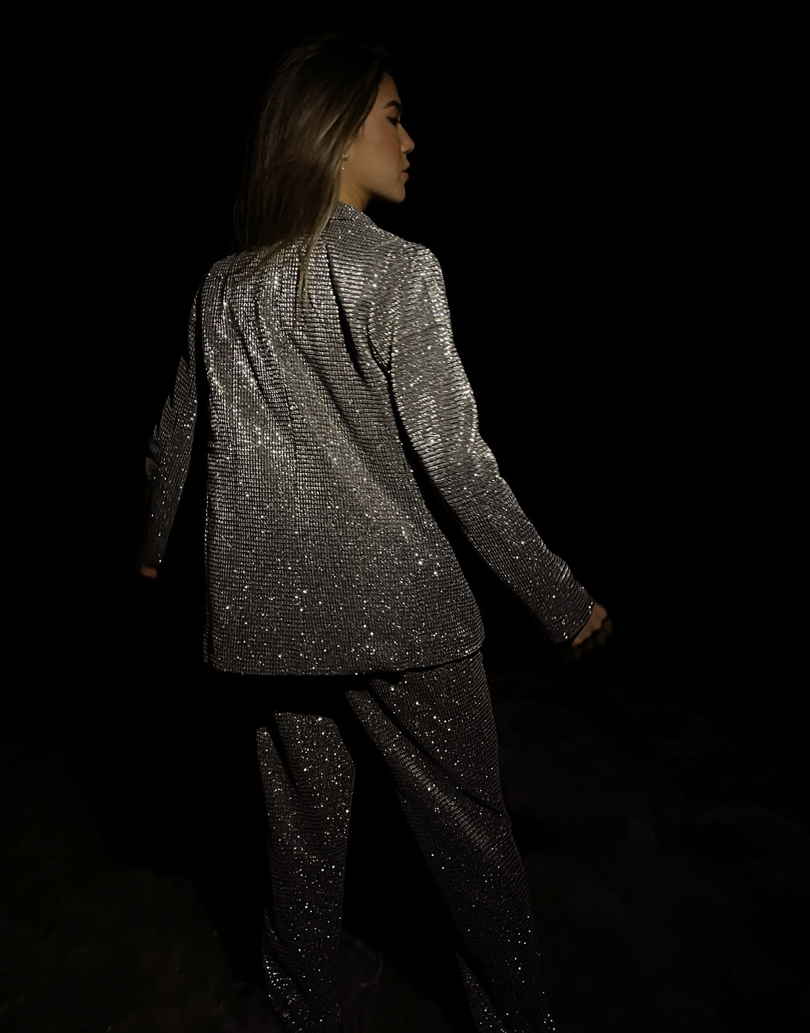Metallic Sparkly Blazer 2020AVE