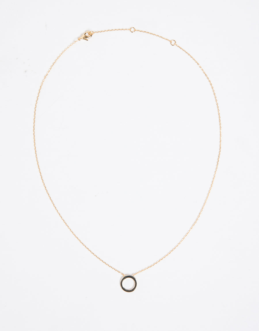 Modern Minimalist Necklace Jewelry Gold One Size -2020AVE