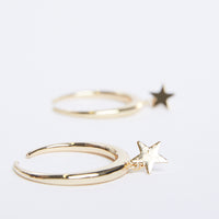 Moon and Star Dangle Earrings Jewelry -2020AVE