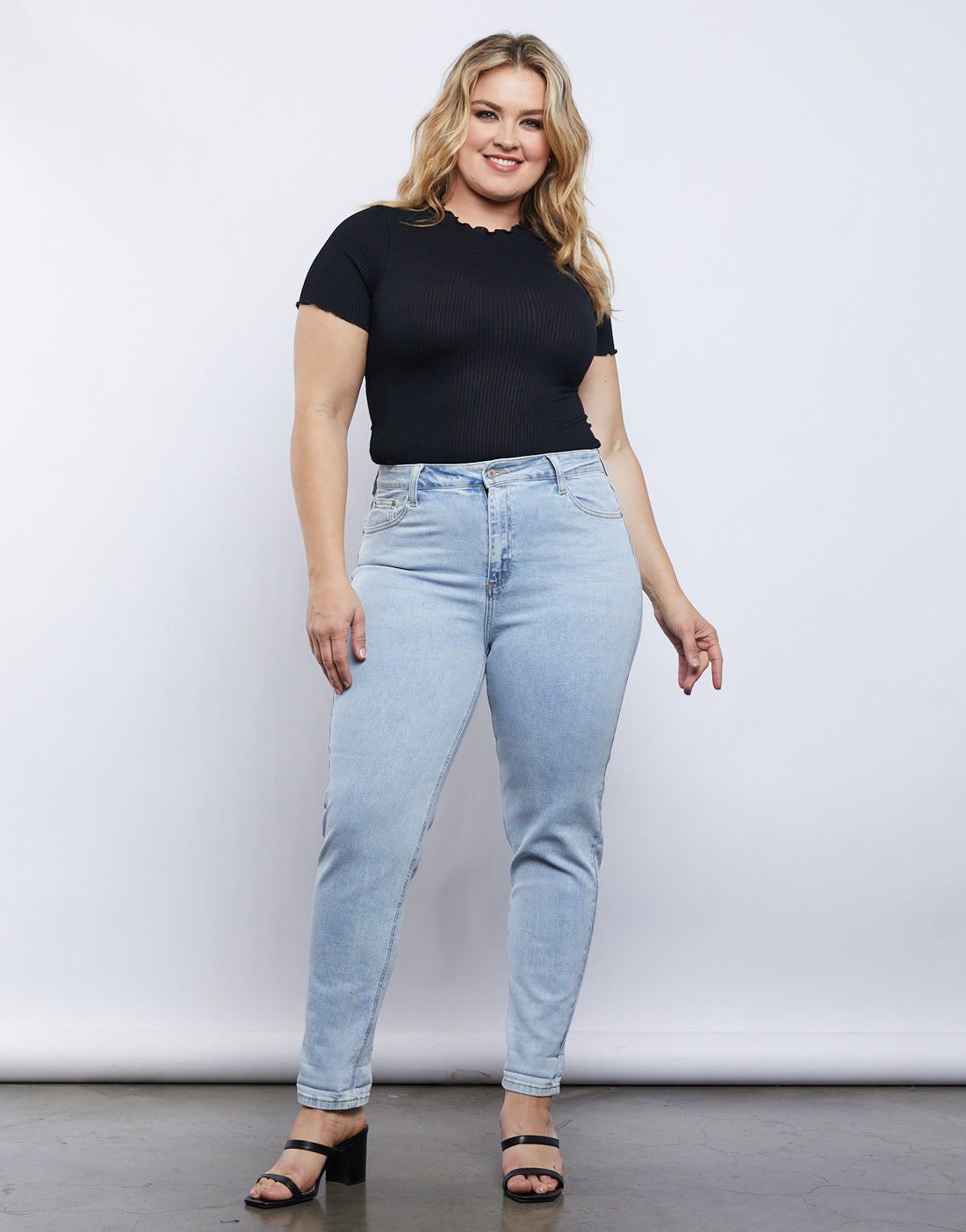 Natalia Mom Jeans Bottoms -2020AVE