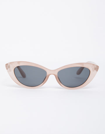 Off-duty Cat Eye Sunnies Accessories Taupe One Size -2020AVE