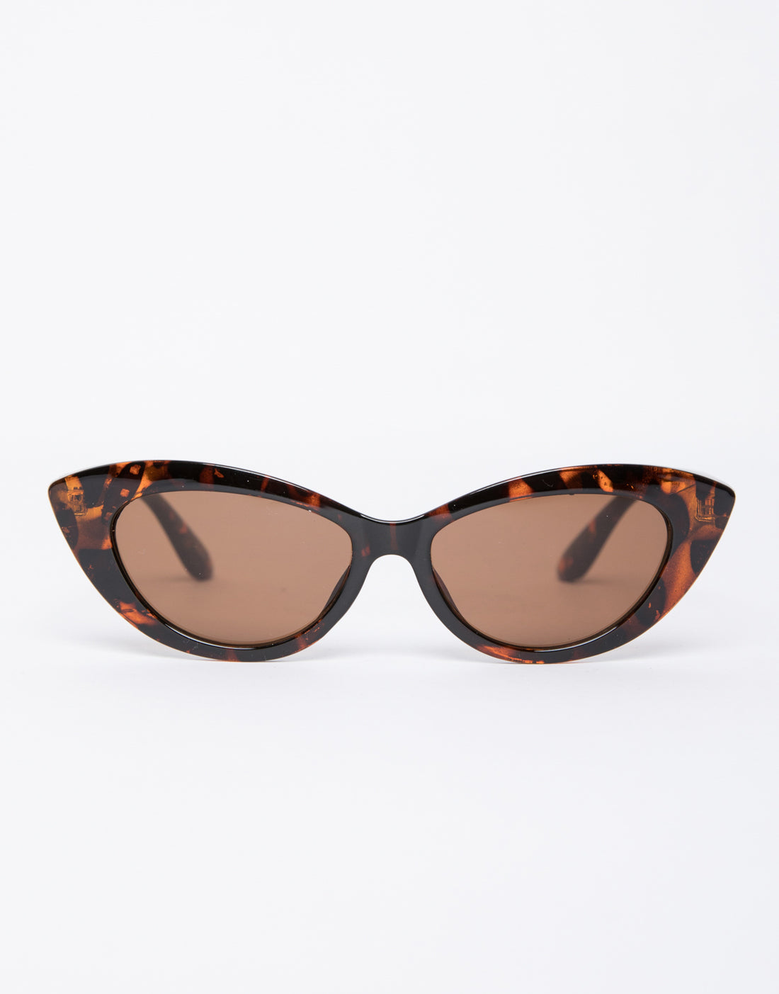 Off-duty Cat Eye Sunnies Accessories Tortoise One Size -2020AVE