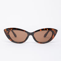 Off-duty Cat Eye Sunnies Accessories Tortoise One Size -2020AVE