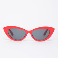 Off-duty Cat Eye Sunnies Accessories Red One Size -2020AVE