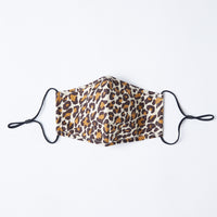 Play It Safe Patterned Mask Accessories Brown Leopard One Size -2020AVE