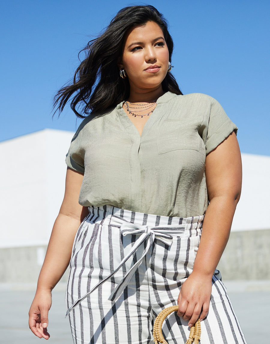 Curve All Things Casual Top Plus Size Tops -2020AVE