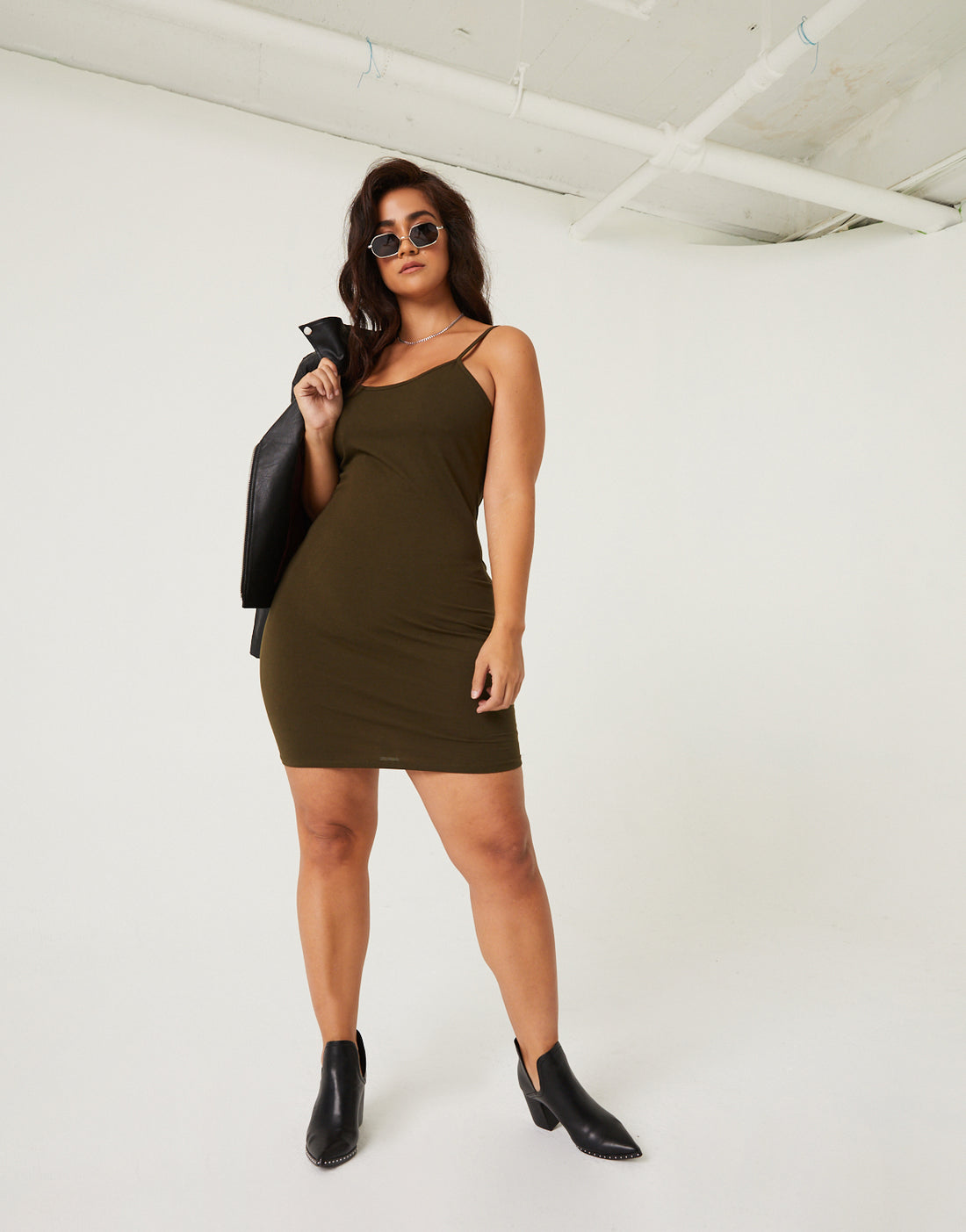 Plus Size Cami Bodycon Dress 2020AVE Plus Size Cami Bodycon Dress 2020AVE