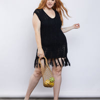 Curve Crochet Dreams Dress Plus Size Dresses -2020AVE