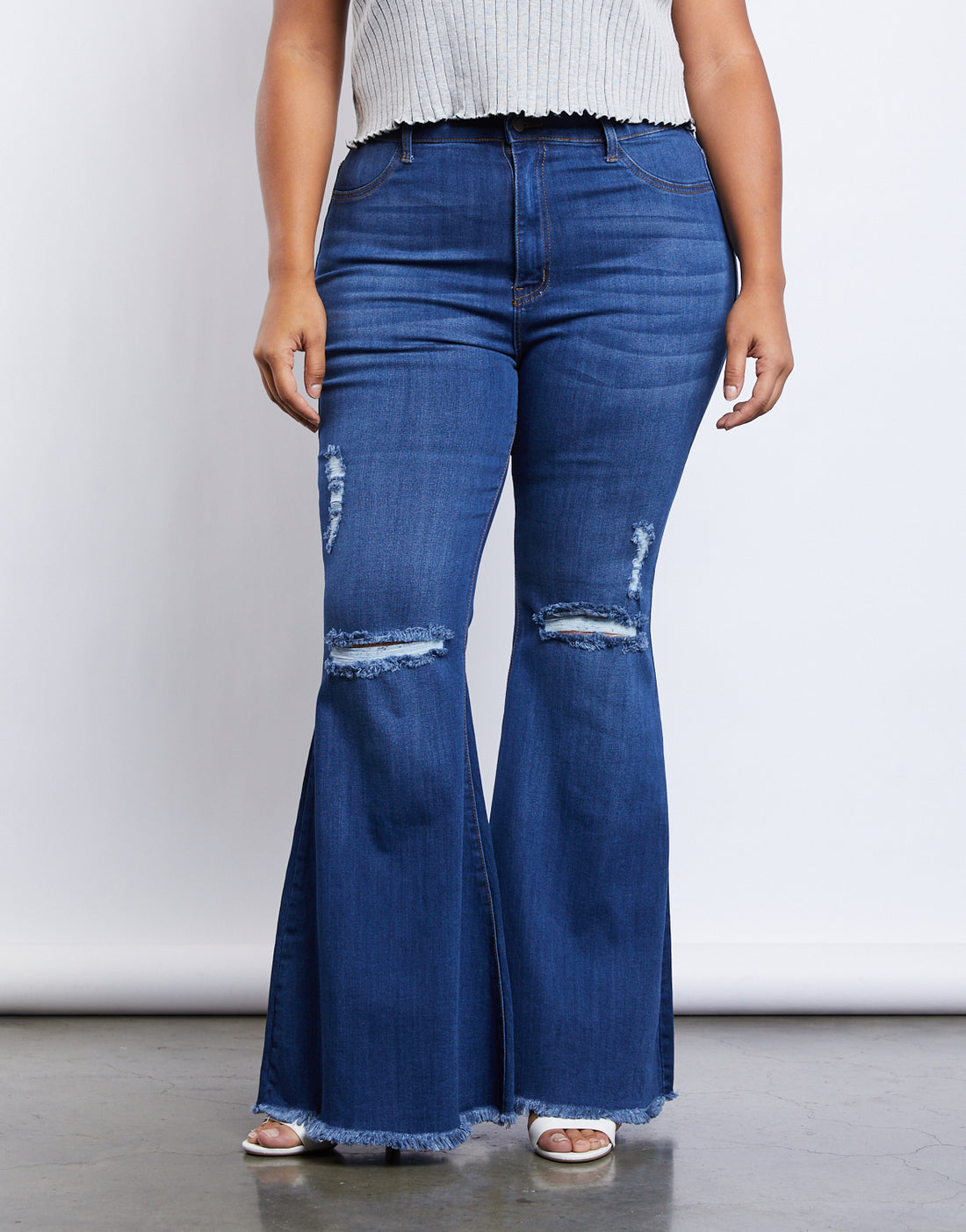 Plus Size Donna Flare Jeans - plus size flare jeans – 2020AVE
