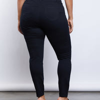 Curve Goddess Skinny Jeans Plus Size Bottoms -2020AVE